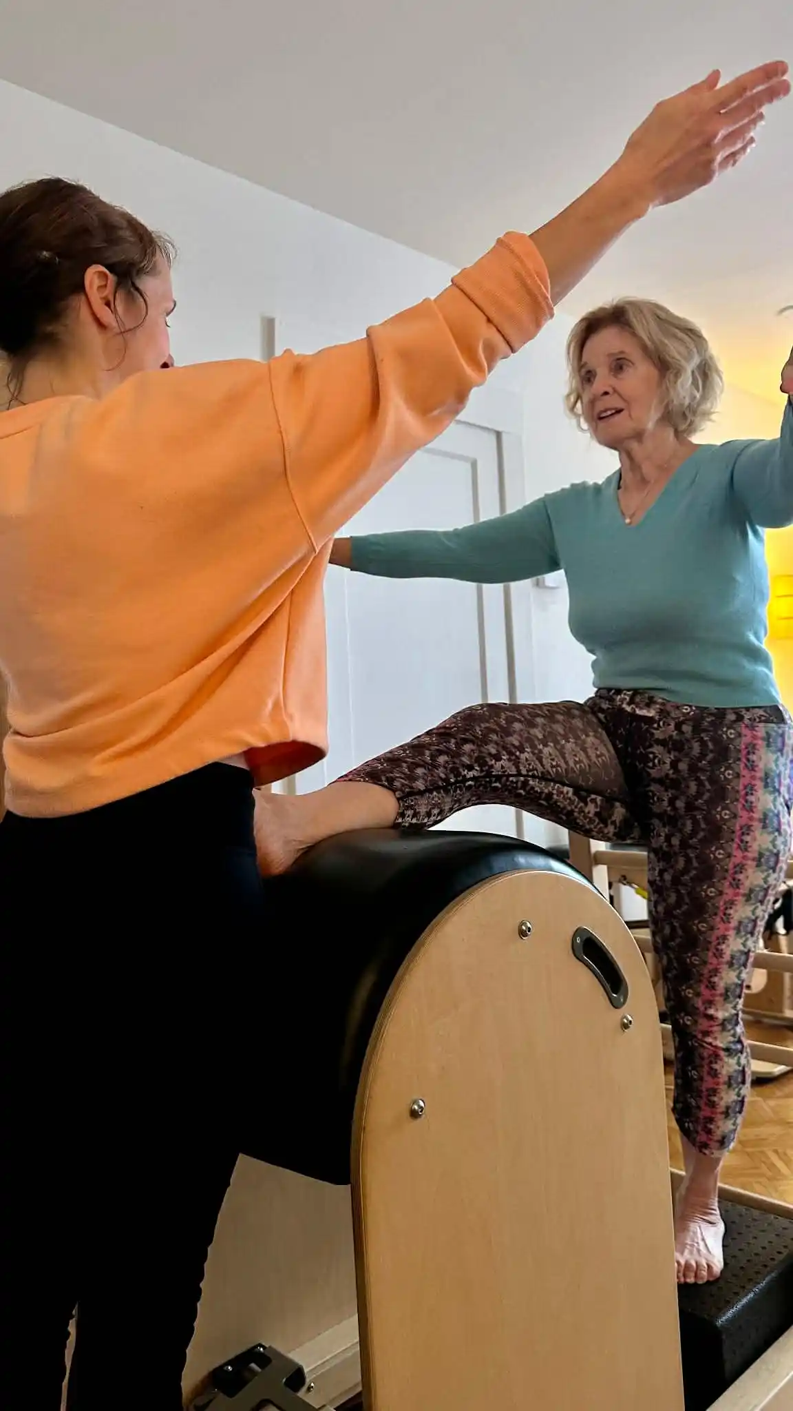 Pilates - exercice en studio